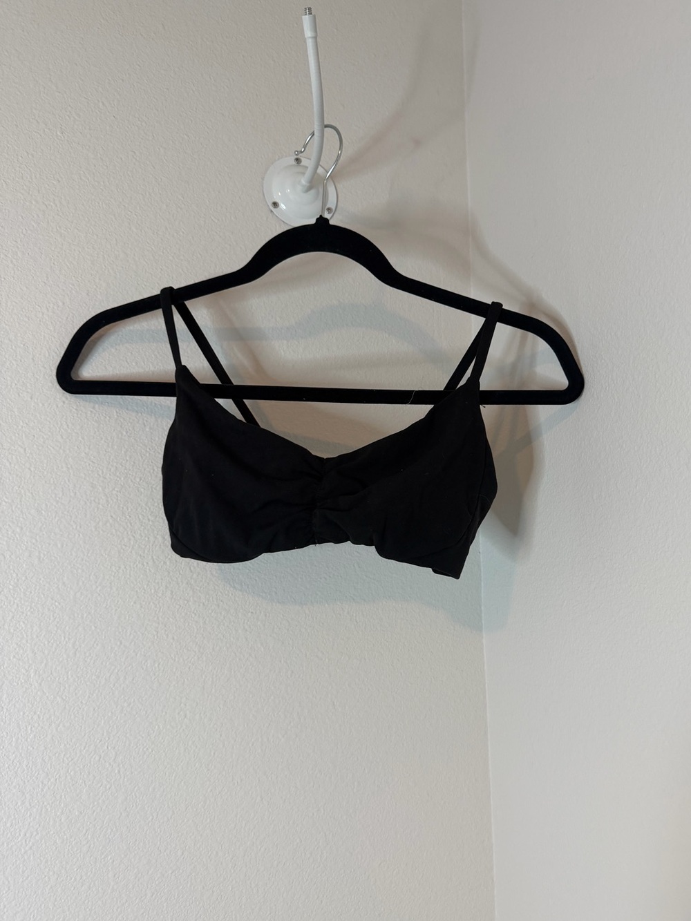 BuffBunny Black Knot-Front Bandeau Bralette